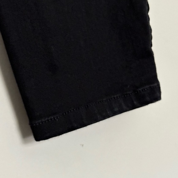 UnpublishedxAnthro Skinny Jeans with velour trim on each side Size 29 black - Picture 7 of 16